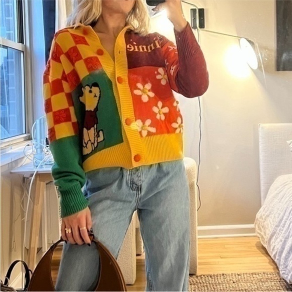ZARA Winnie Pooh colorful sweater